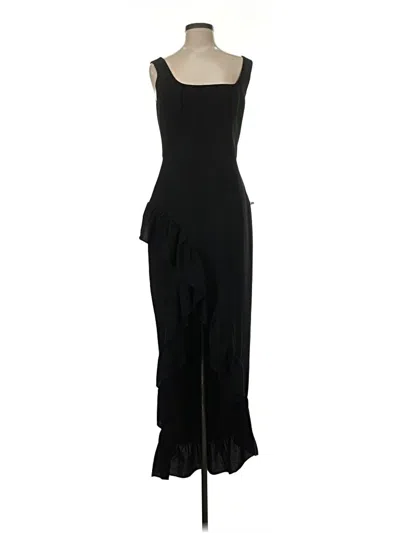 Pre-owned Dress The Population Cocktail Dress In Black