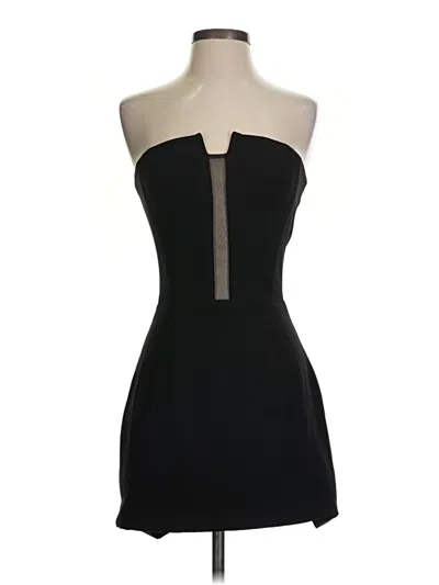 Pre-owned Dress The Population Cocktail Dress In Black