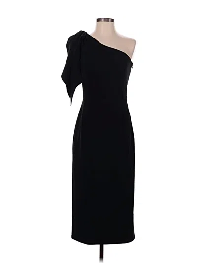 Pre-owned Dress The Population Cocktail Dress In Black