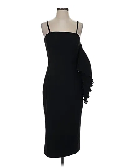 Pre-owned Dress The Population Cocktail Dress In Black