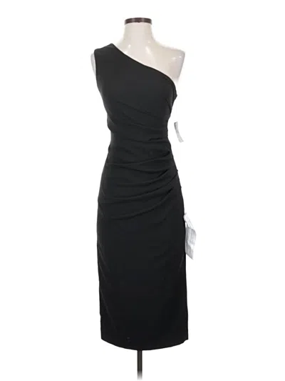 Pre-owned Dress The Population Cocktail Dress In Black