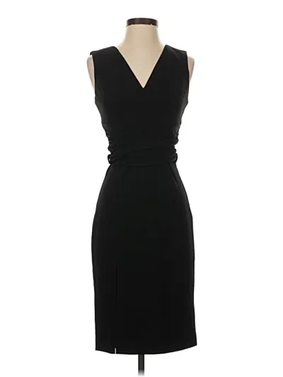 Pre-owned Dress The Population Cocktail Dress In Black