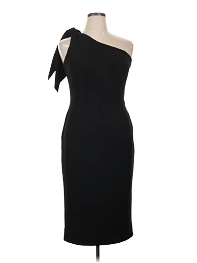 Pre-owned Dress The Population Cocktail Dress In Black