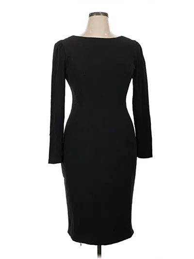 Pre-owned Dress The Population Cocktail Dress In Black