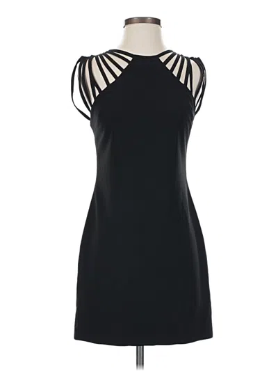 Pre-owned Dress The Population Cocktail Dress In Black