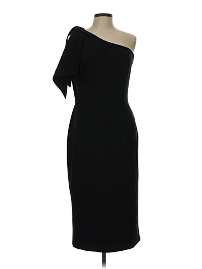 Pre-owned Dress The Population Cocktail Dress In Black