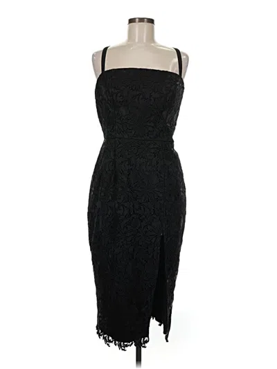 Pre-owned Dress The Population Cocktail Dress In Black