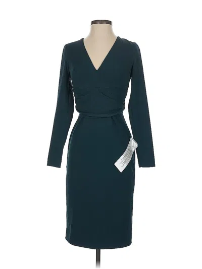 Pre-owned Dress The Population Cocktail Dress In Blue