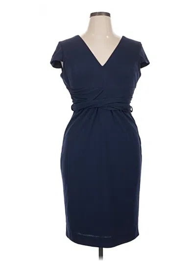 Pre-owned Dress The Population Cocktail Dress In Blue