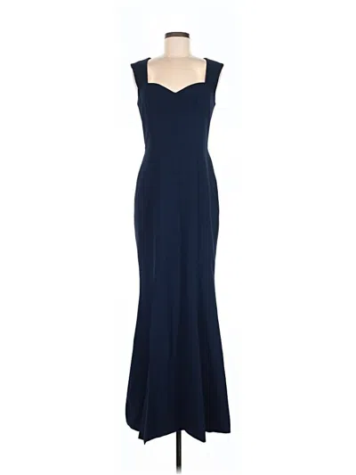Pre-owned Dress The Population Cocktail Dress In Blue