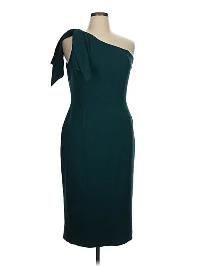 Pre-owned Dress The Population Cocktail Dress In Blue
