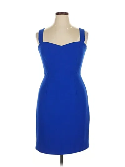 Pre-owned Dress The Population Cocktail Dress In Blue