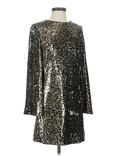 Pre-owned Dress The Population Cocktail Dress In Gold