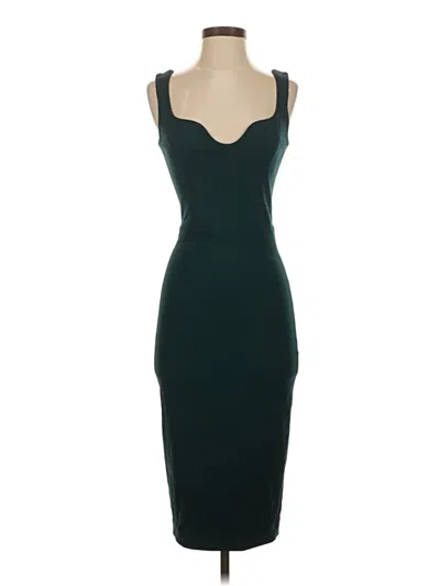 Pre-owned Dress The Population Cocktail Dress In Green