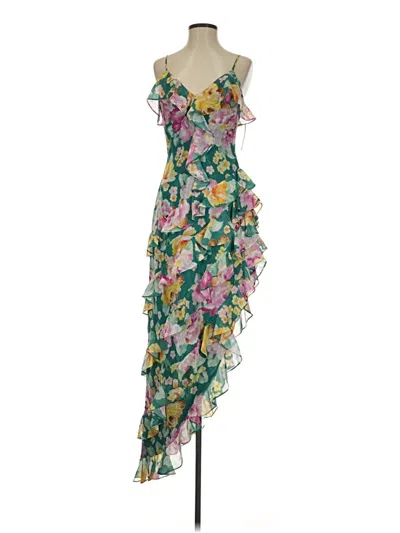 Dress The Population Cocktail Dress In Green