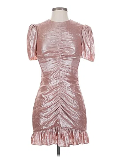 Pre-owned Dress The Population Cocktail Dress In Pink