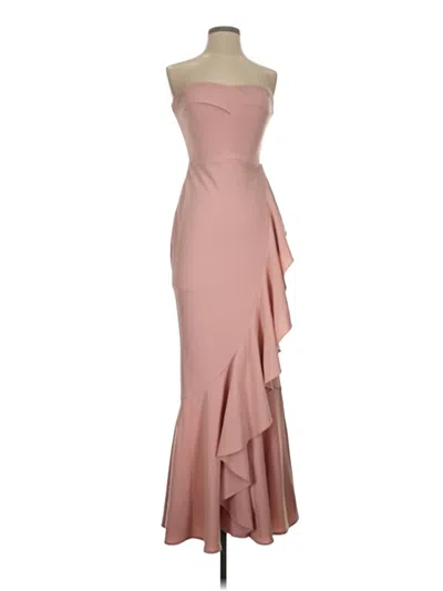 Pre-owned Dress The Population Cocktail Dress In Pink