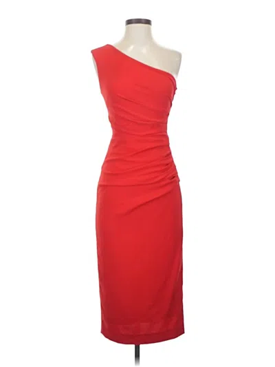 Pre-owned Dress The Population Cocktail Dress In Red