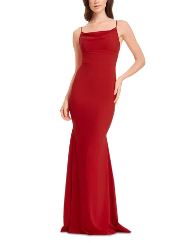 Dress The Population Eliana Mermaid Dress In Brown