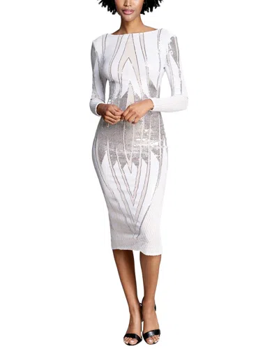 Dress The Population Emery Sheath Dress In Multi