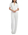 Dress The Population Gloria Jumpsuit In White
