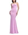 Dress The Population Izzy Strapless Mermaid Gown In Lavender