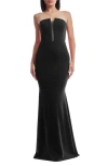 DRESS THE POPULATION DRESS THE POPULATION IZZY STRAPLESS MERMAID GOWN