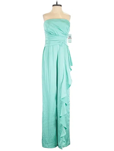 Dress The Population Jumpsuit In Green
