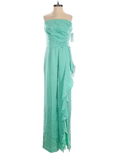 Dress The Population Jumpsuit In Teal