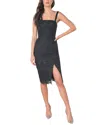 Dress The Population Katya Sheath Dress In Black