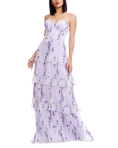 DRESS THE POPULATION DRESS THE POPULATION LAYANA GOWN