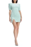 Dress The Population Maddox Sequin Cocktail Minidress In Sage