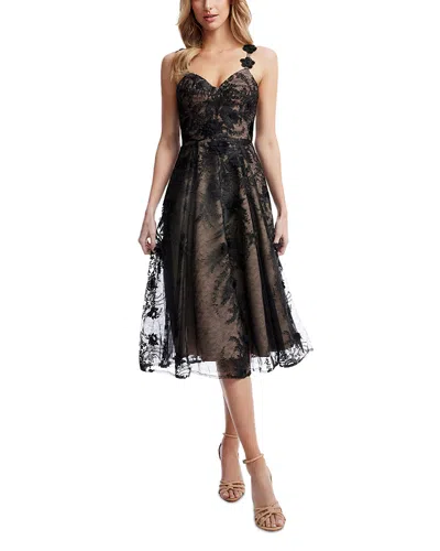 DRESS THE POPULATION DRESS THE POPULATION MAREN EMBROIDERED DRESS