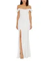 Dress The Population Melania Off The Shoulder Gown