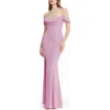 Dress The Population Women's Melania Corset Gown In Purple