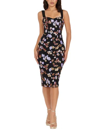 Dress The Population Nicole Sheath Dress In Black