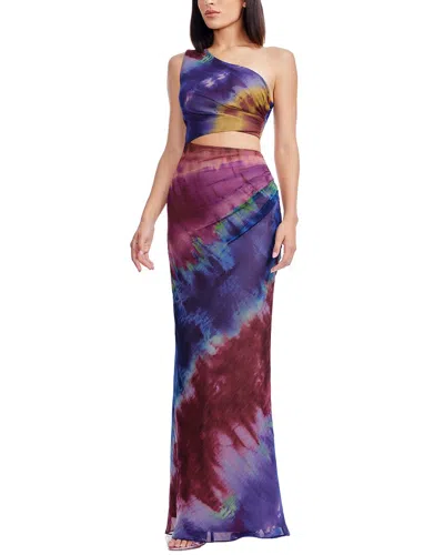 Dress The Population Nylah Mermaid Gown In Multi