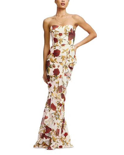 DRESS THE POPULATION DRESS THE POPULATION PARIS RUFFLED DRESS