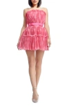Dress The Population Petra Strapless Cocktail Minidress