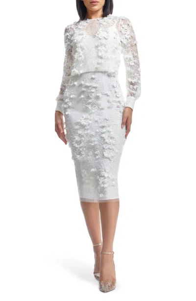 Dress The Population Pilar Long Sleeve Dress