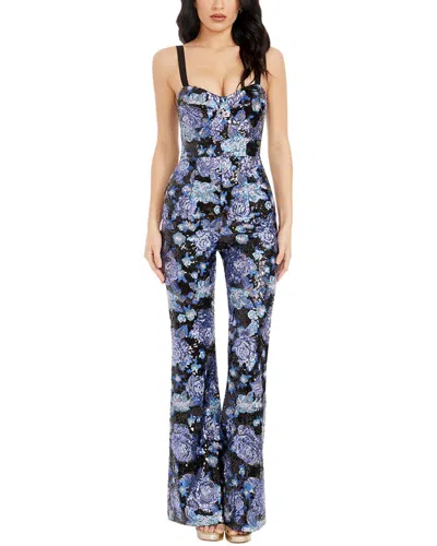 Dress The Population Presley Regular Fit Jumpsuit In Multi