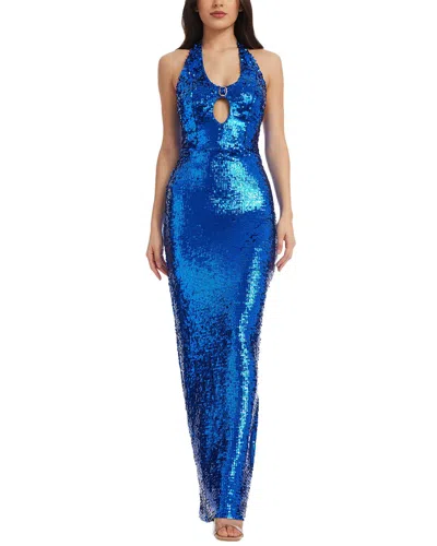 Dress The Population Priscilla Sheath Dress In Blue