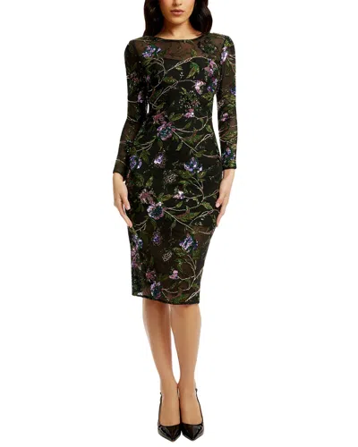 Dress The Population Sophia Sheath Dress In Black
