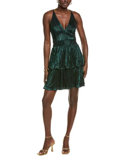 Dress The Population Tasha A-line Dress In Green
