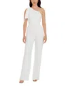 Dress The Population Tiffany Jumpsuit In Off White