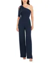 DRESS THE POPULATION DRESS THE POPULATION TIFFANY ONE SHOULDER JUMPSUIT