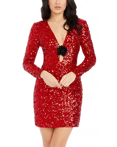 DRESS THE POPULATION DRESS THE POPULATION TULA MINI DRESS