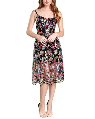 Dress The Population Uma Sheath Dress In Multi