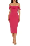 Dress The Population Vickie Dress In Begonia