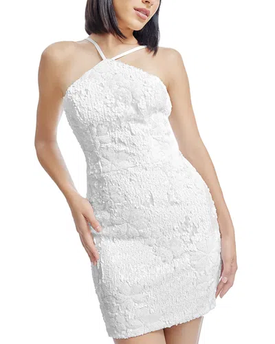 DRESS THE POPULATION DRESS THE POPULATION VICTORIA HALTER DRESS